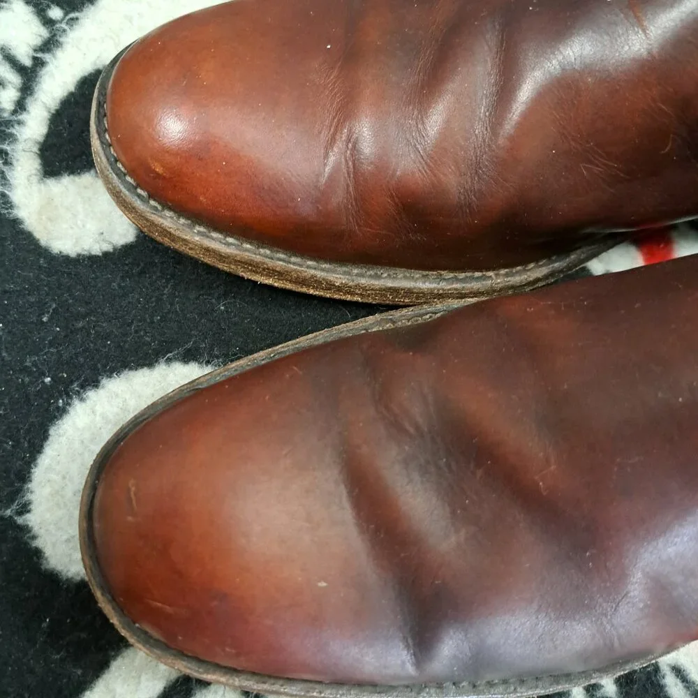 %Size 8 Frye Men's Jacob Back Zip Boots Men D15